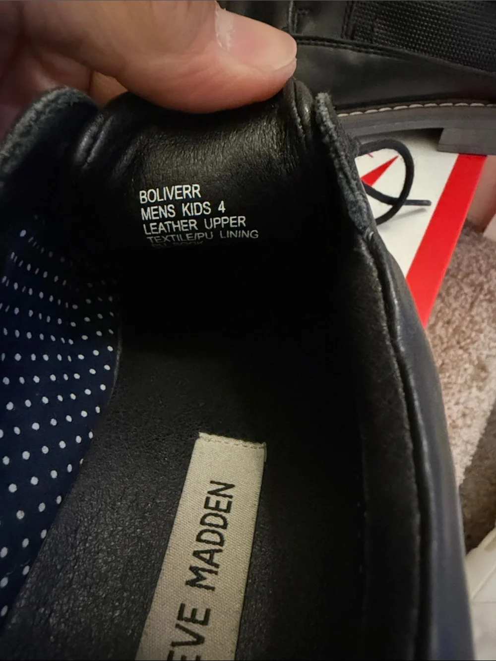 BoysSteve Madden Lace-Up Casual Dress Shoes